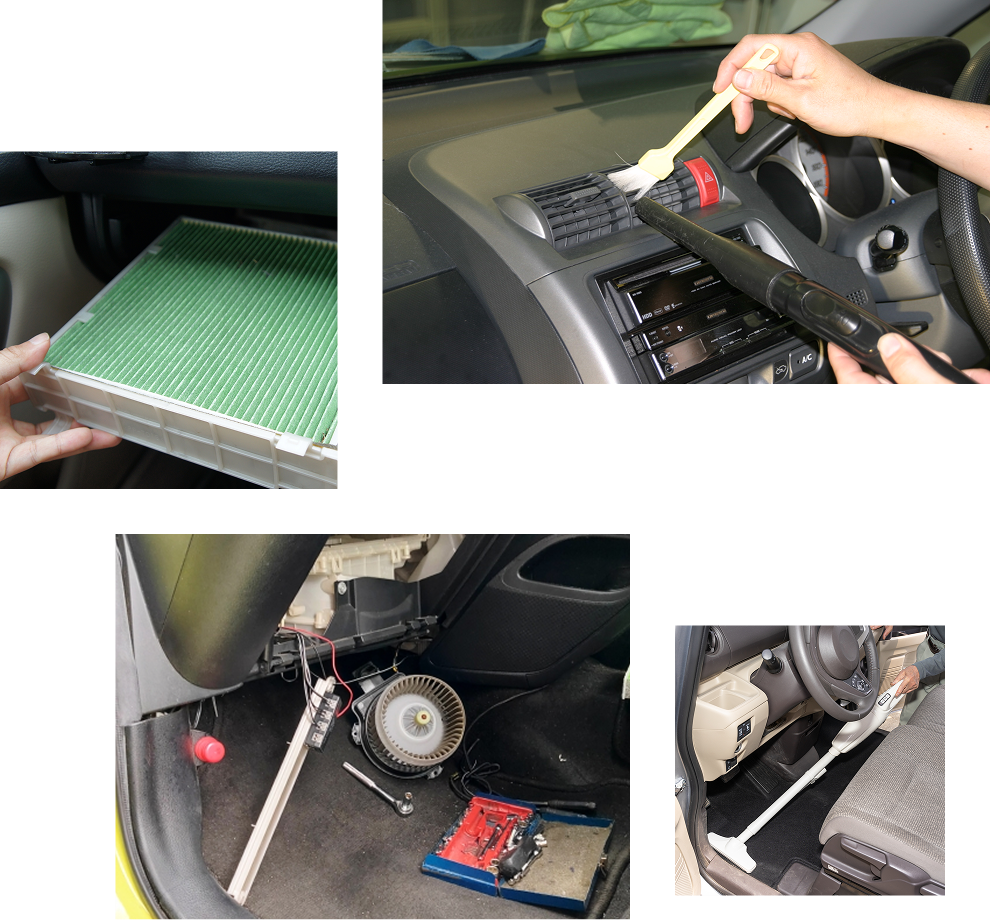 車内クリーニング・消臭サービス